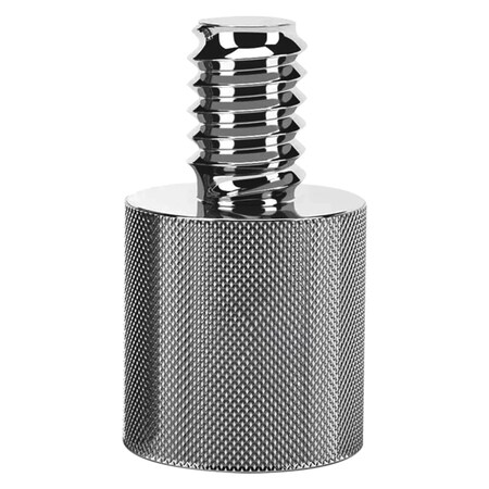 5 Core 5 Core Mic Stand Adapter - 5/8 Female to 1/4" Male Screw Adapter - w Knurled Surface Thread Adopter MS ADP M SLV 58-14 1PC